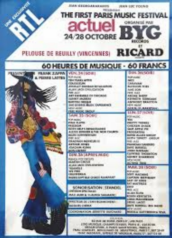 24-28/10/1969Festival Actuel, Amougies, Belgium